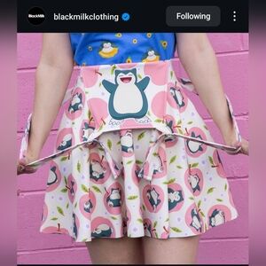 Blackmilk Snorlax Apples Apron Dress